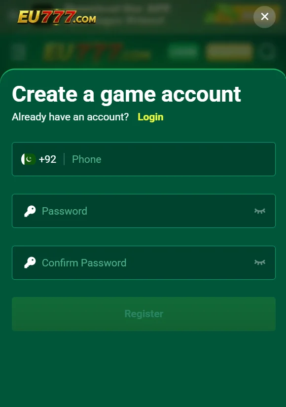 EU777 Game