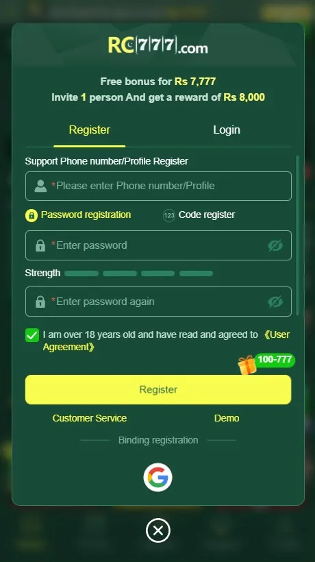 Rc7777 Game